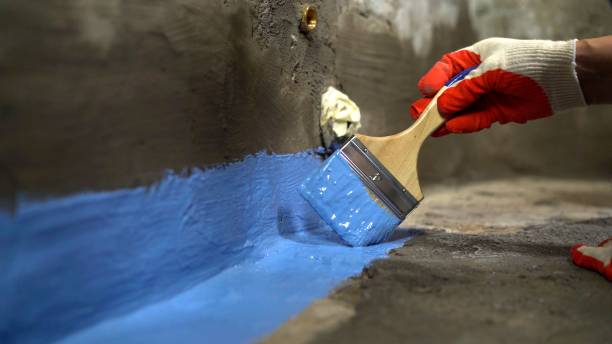 SJ Waterproofing Pros commercial waterproofing team near Mount Hope, NJ